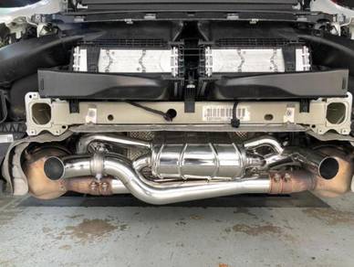 Porsche 992 Capristo Valved ECE Exhaust Muffler