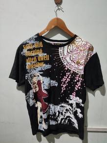 Sukajan girl All over print shirt size M black