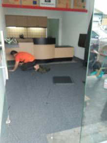 PASANG TILE CARPET l office carpet install