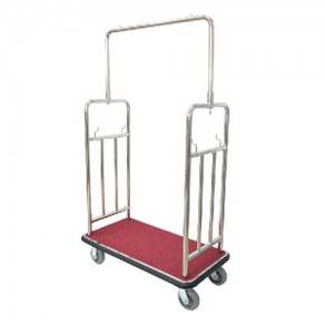 Stainless Steel Baggage Cart Trolley