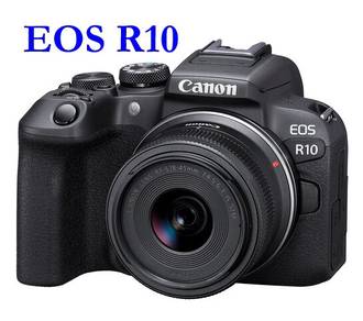 (SALES) NEW Canon EOS R10 Body with 18-45mm Lens