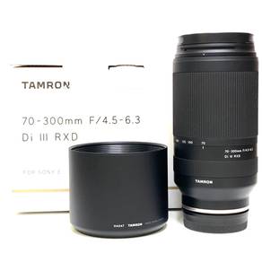 Tamron 70-300mm f4.5-6.3 Di RXD Lens (99% Sony E)