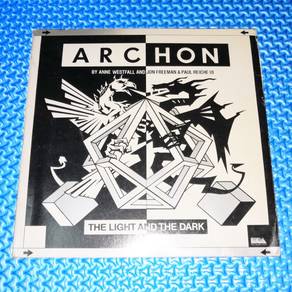 Vintage 80s Archon Game DOS 5.25 Inch Floppy Disk