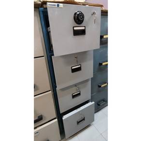 Fichet FRC-4 4 Drawer Fire Resistant Cabinet
