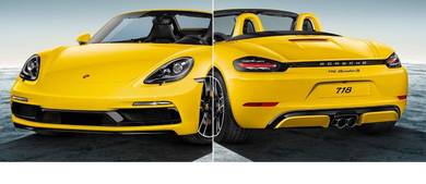 Porsche Cayman Boxster 718 982 SportDesign bodykit
