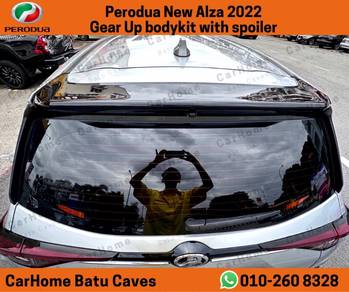 Perodua Alza2022 GearUp Spoiler Oem with paint abs