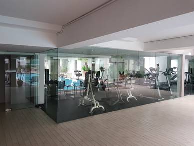 GLASS WALL INSTALL l pasang dinding kaca 12mm