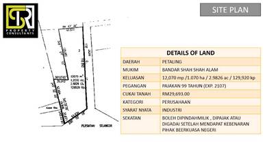 Commercial Industrial Land With Building Frontage Seksyen 15 Shah Alam