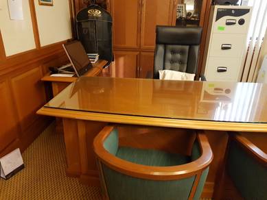 TABLE GLASS ALAS MEJA l kaca 12mm tebal kalispecah