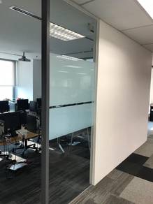 INSTALL FROSTED STICKER l pasang film tint kabur