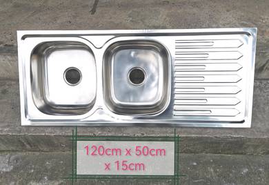 Kitchen Sink 120cm x 50cm x 15cm