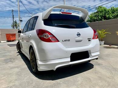 Nissan latio oem impul body kit with paint bodykit