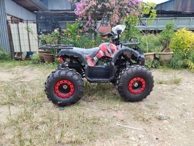 ATV 125cc RED NEW MODEL IN MALAY COD TERENGGANU