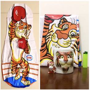 Vintage rare ESSO TIGER memorabilia