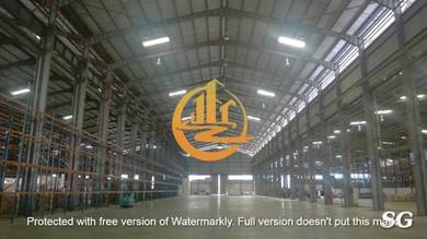 Shah alam seksyen 33 warehouse for rent 30 to 50 ceiling height