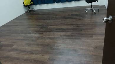 FLOOR VINYL INSTALL l pasang lantai jenis vinyl