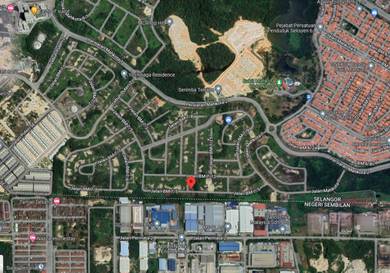 Corner lot Tanah Banglo Seksyen 7 Bandar Bukit Mahkota Bangi Freehold