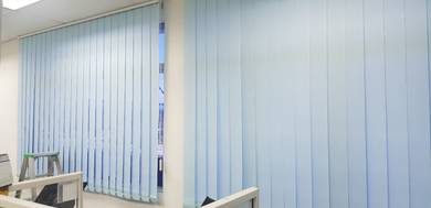 VERTICAL BLIND l pasang langsir pejabat l menegak