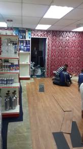 LANTAI VINYL FLOOR l corak kayu 3mm tebal berwarna
