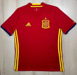 Adidas Youth 2016 Spain Home Jersey BV Used Clothes for sale in Shah Alam Selangor