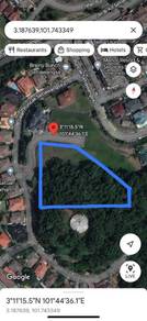 [26371 sf] Vacant bungalow land Jalan Puncak Setiawangsa