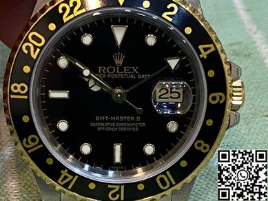 Rolex GMT Master II 16713 automatic 1999 with cert