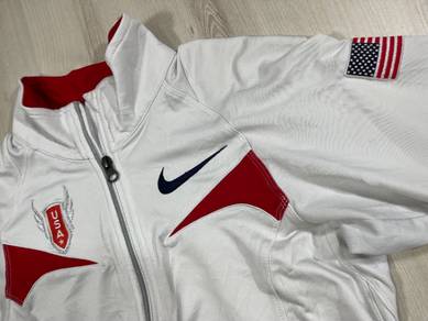 Nike Ladies USA White Jacket #AQ Used