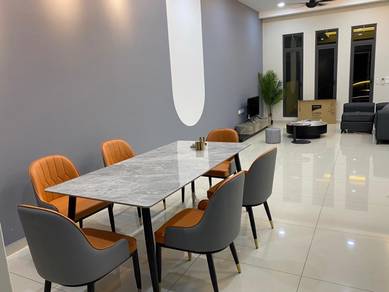Freehold Gated Guarded Renovated Double Storey 8 Residence Padang Temu