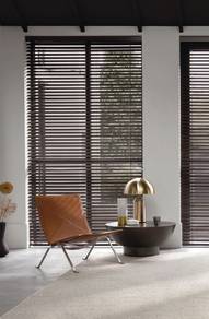 LANGSIR JENIS KAYU SOLID l venecian blind install