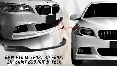 Bmw F10 M Sport 3d Front Lip Skirt Bodykit M-Tech