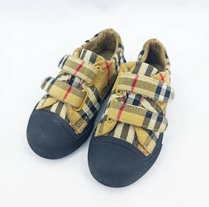 Authentic BURBERRY checkered size 28 17cm shoes