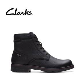 Clarks Dress Morris High II Black Tumbled