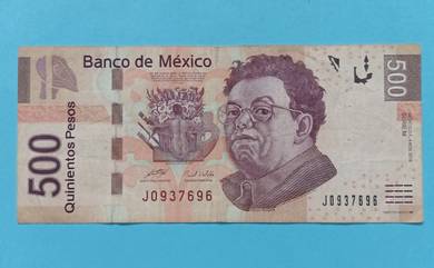 Mexico 500 Pesos 2010