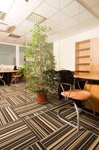 INSTALL CARPET TILE l karpet pejabat 5mm tebal