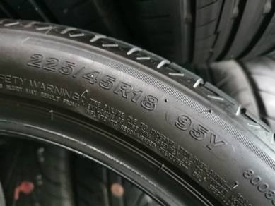 TTH 225 45 18 RFT runflat Bridgestone F30 G20