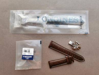 LONGINES Brown Aligator Watch Strap