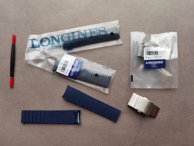 LONGINES 21mm HYDROCONQUEST Rubber Watch Strap