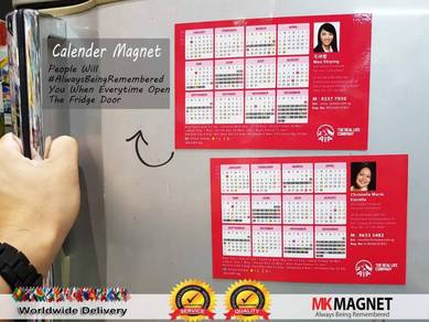 2023 calendar fridge magnet