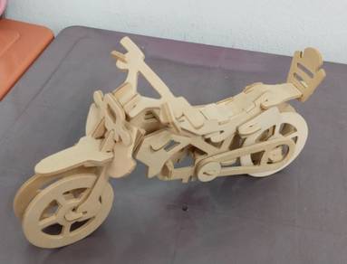 Motorcycle 3d Dimensions Puzzle