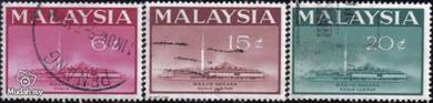 1965 Opening Of National Mosque Malaysia Stamp