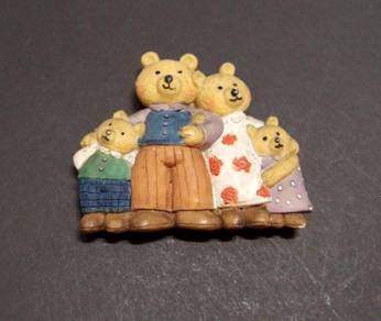 Magnet - Teddy Bear Family
