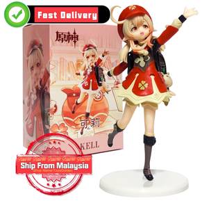 Genshin Impact Klee Paimon Anime Game Figures