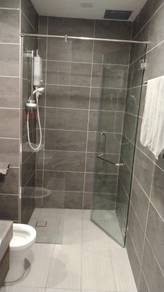 SHOWER GLASS SCREEN l kaca mandian bilik air