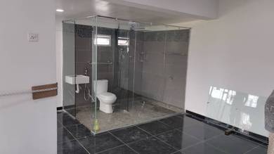 SHOWER GLASS SCREEN l kaca mandian bilik air