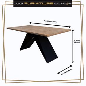 Arden Industrial Dining Table - FRM5203