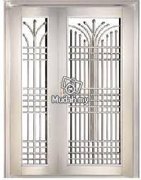 Stell aluminium doors