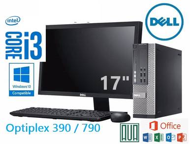 Budget office Dell Optiplex 390 i3 Windows 10 PC