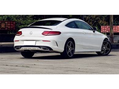 Benz W205 Coupe Sport Rear Bumper Bodykit Taiwan