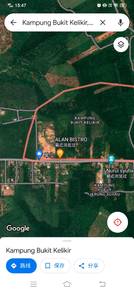 main road Land for Sale Kampung Bukit Kelikir, Marang, Terengganu