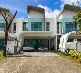 Double Storey Superlink Courtyard Villa Liu Li Gardens Setia Eco Glade